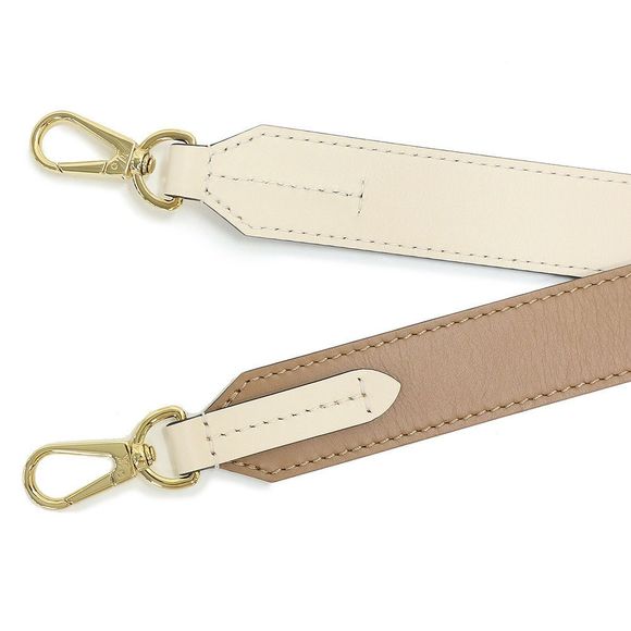 Tuileries Tote 2WAY Shoulder Bag Handbag Monogram Leather Sesame Peche Brown - Picture 9 of 9